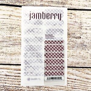 Jamberry Host Exclusive Nail Wrap August Plaid Pattern